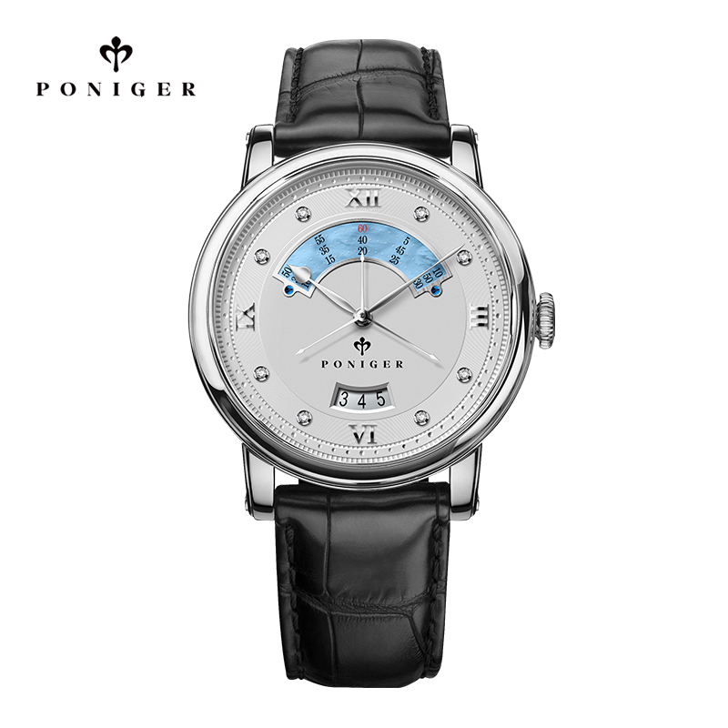 Luxury Watch Second Hand - PONIGER 42mm Heren Luxe Polshorloges Mannen