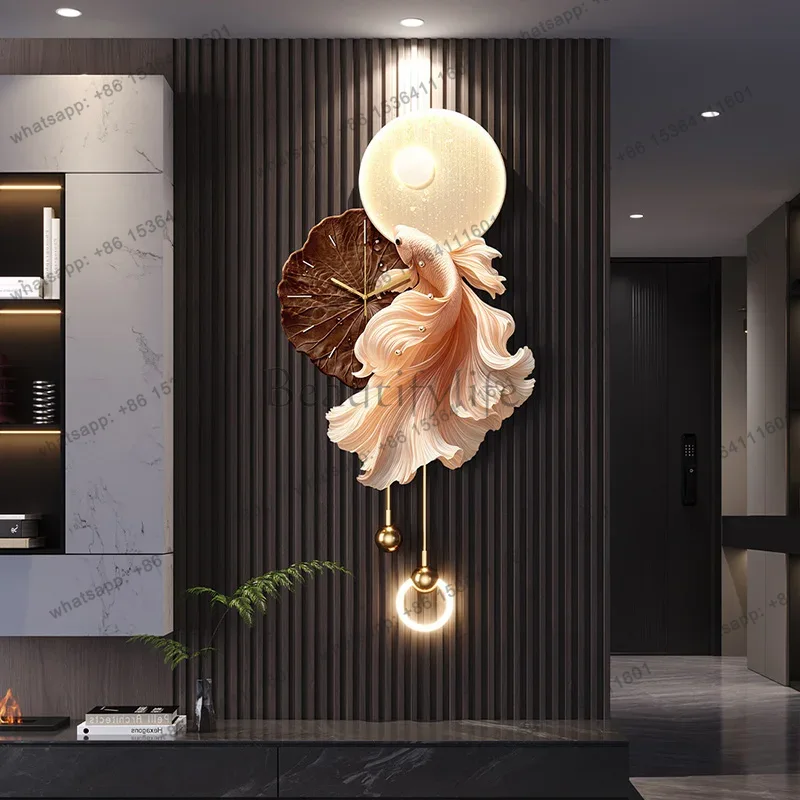 Luxury Watch Wall Clock - PG Slaapkamers Luxe Wandklokken Digitale Mode
