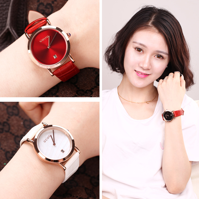 Nieuw luxe minimalistisch dame - Luxury Watch Leather Strap recensie en prijs