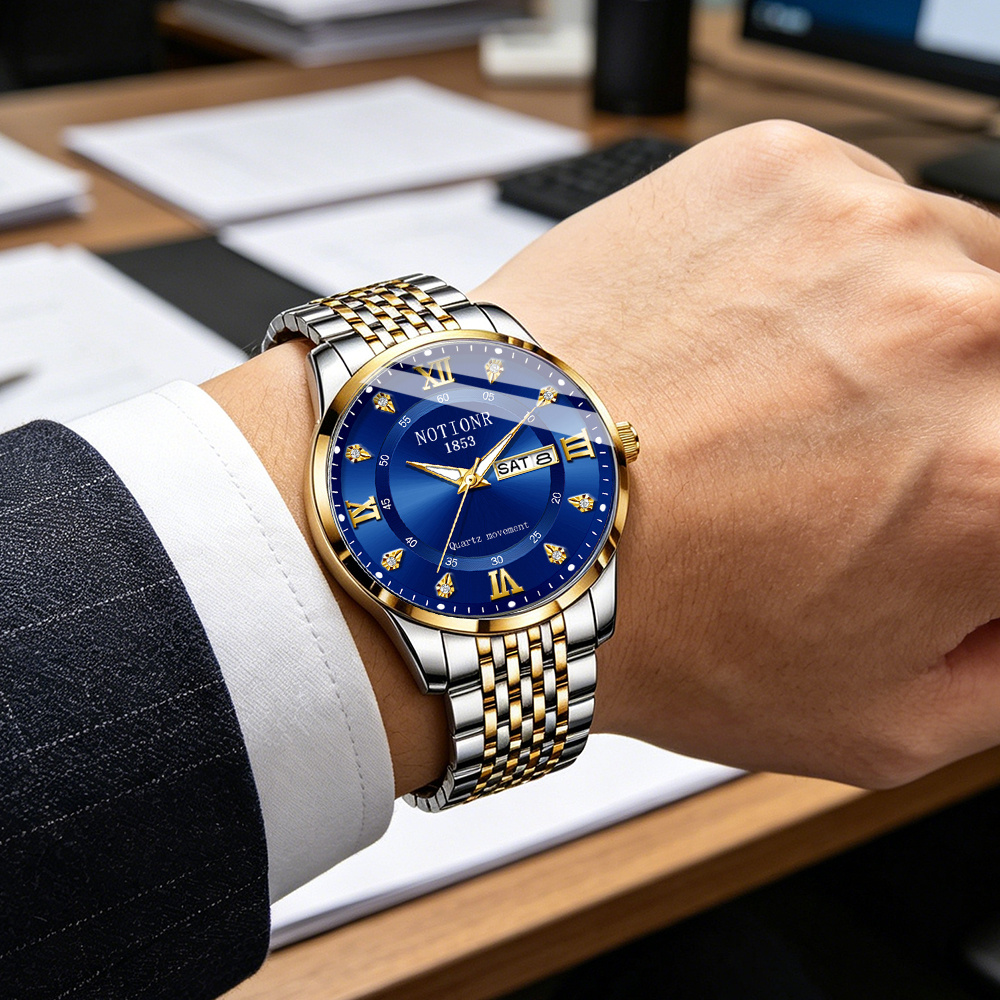 Multifunctioneel herenhorloge  - Luxury Watch And Bracelet recensie en prijs