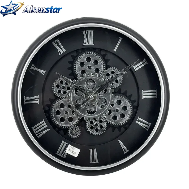 Luxe industriële gear wandklok - Luxury Watch Wall Clock recensie en prijs