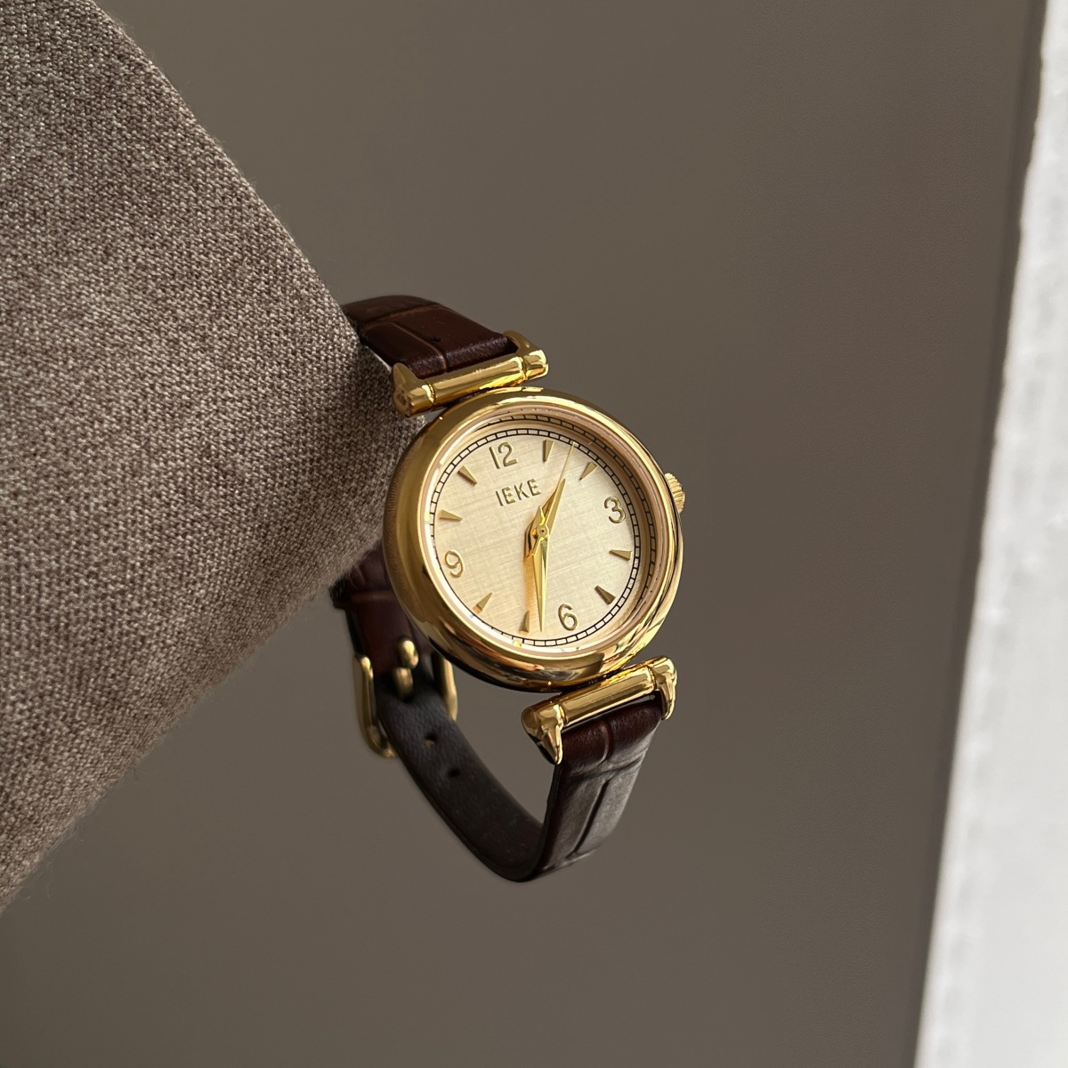 Vintage stijl luxe horloge met - Luxury Watch Leather Strap recensie en prijs