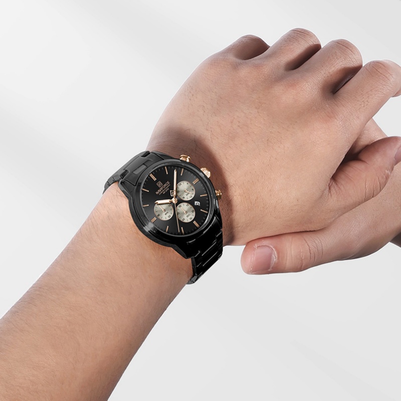 NAVIFORCE Heren Quartz Chronog - Luxury Watch And Bracelet recensie en prijs
