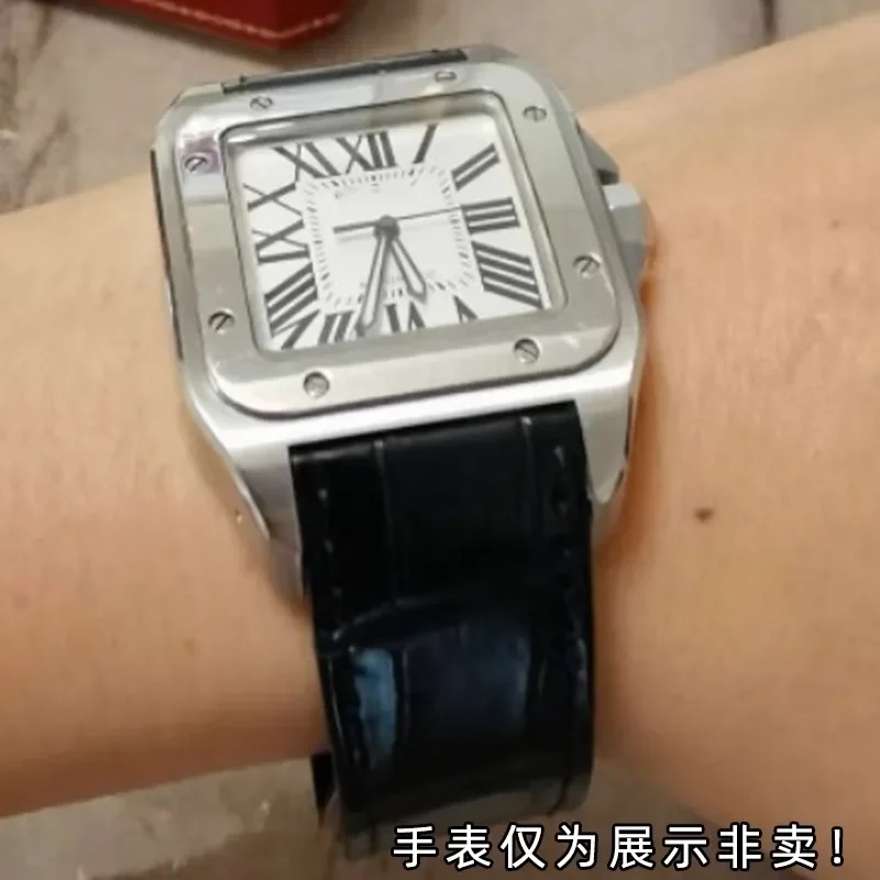 20mm 23mm Lederen Horlogeband  - Cartier Watch Santos recensie en prijs