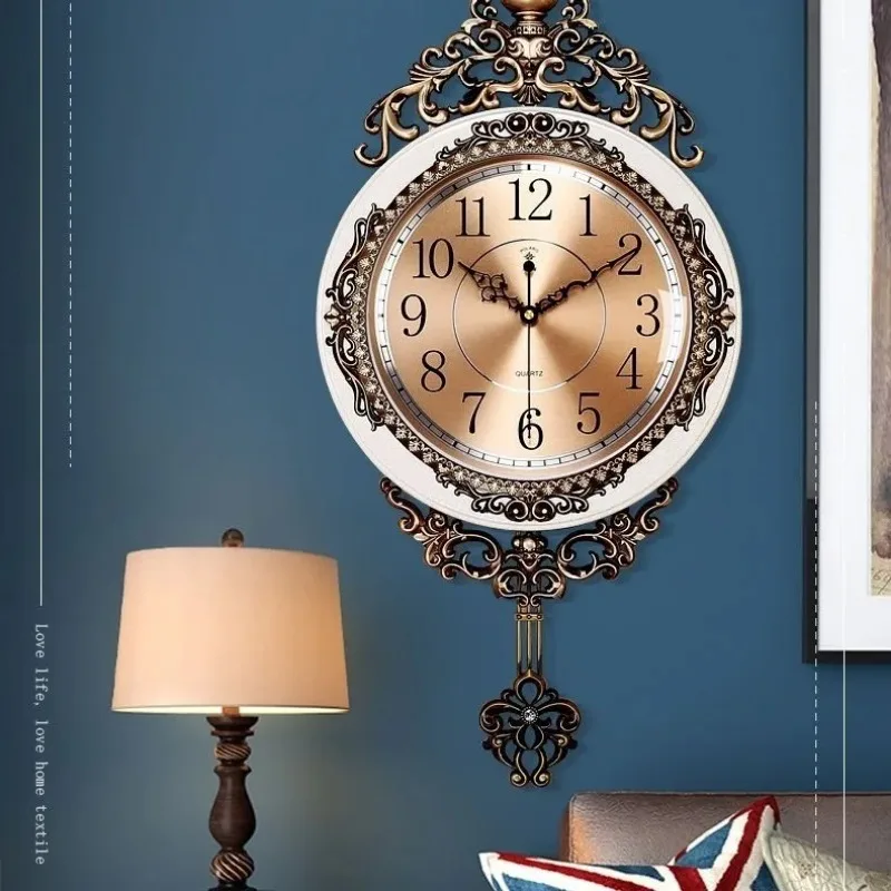 Grote luxe gouden wandklok woo - Luxury Watch Wall Clock recensie en prijs