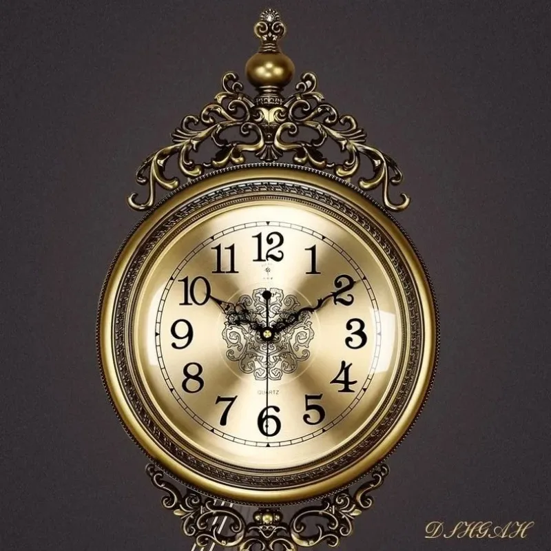 Grote luxe gouden wandklok woo - Luxury Watch Wall Clock recensie en prijs