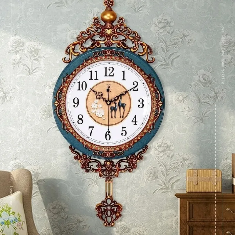 Grote luxe gouden wandklok woo - Luxury Watch Wall Clock recensie en prijs