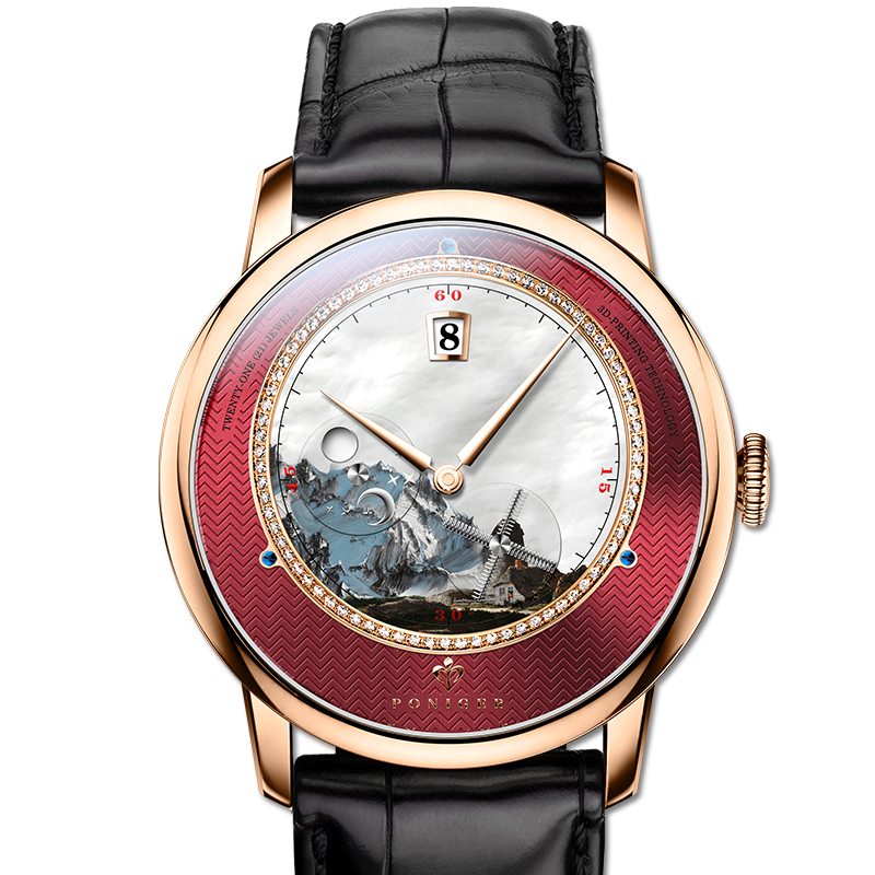 PONIGER Mannen Automatisch Hor - Luxury Watch Second Hand recensie en prijs