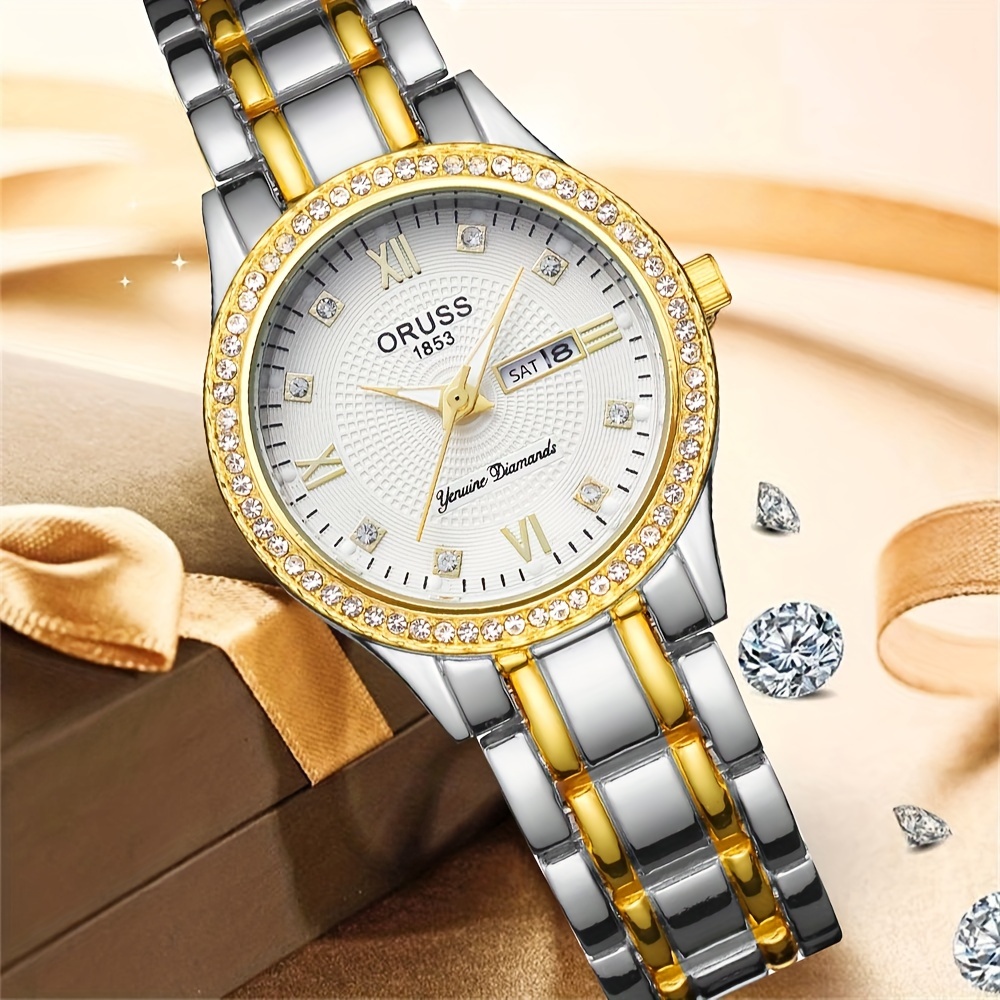 Dameshorlokkamer Goud Met Witt - Luxury Watch Grade recensie en prijs