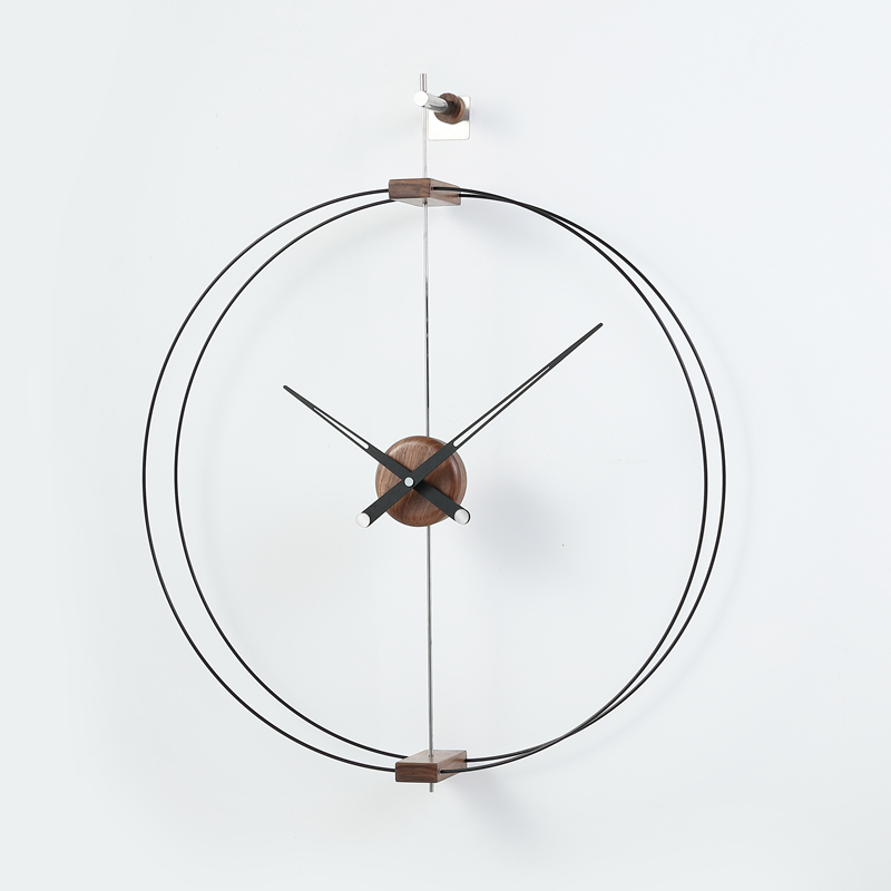 Spaanse minimalistische walnoo - Luxury Watch Wall Clock recensie en prijs